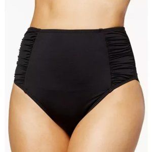 Bar III Black High Waist Bikini Bottom Size Small